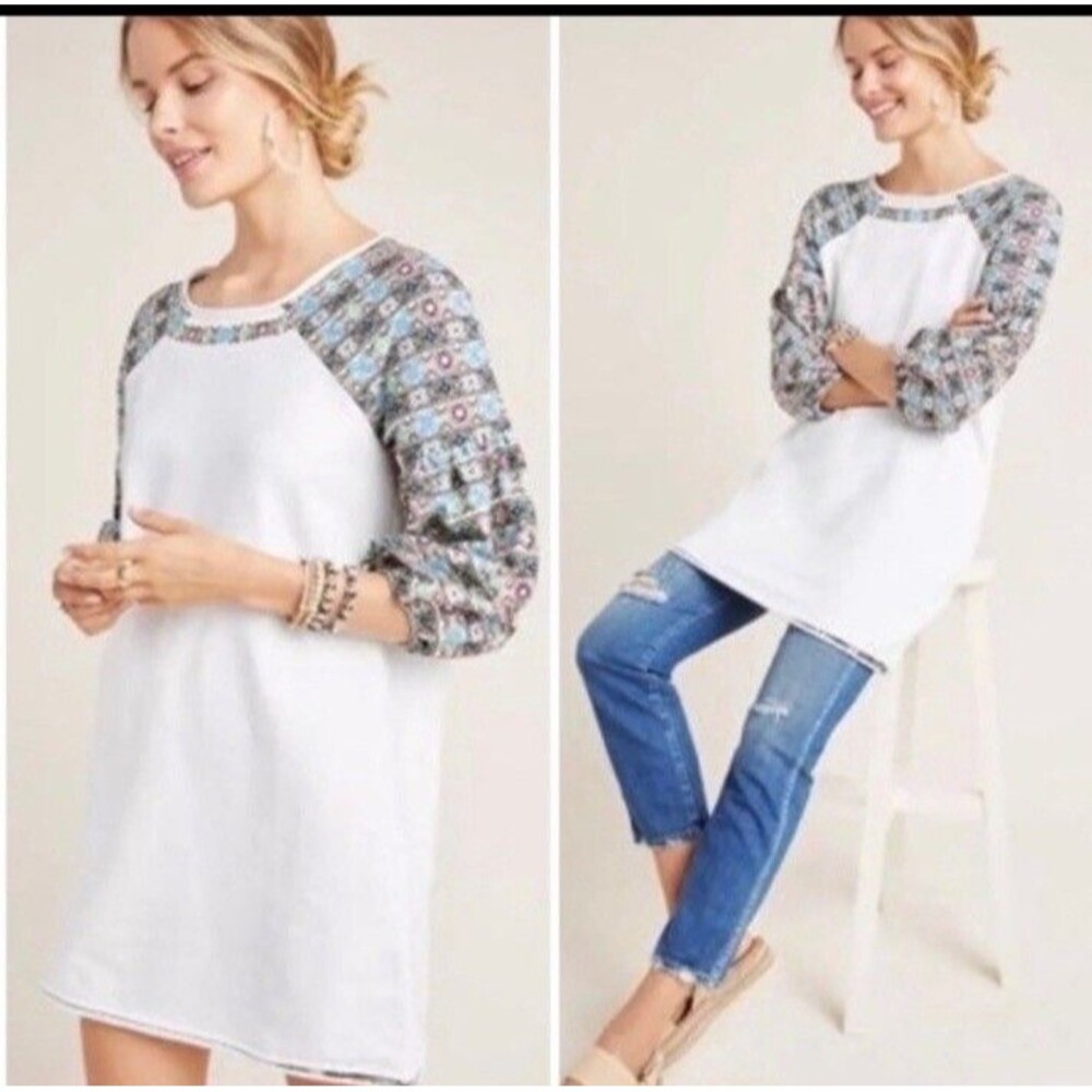 Anthropologie Tunic Tee Shirt Dress